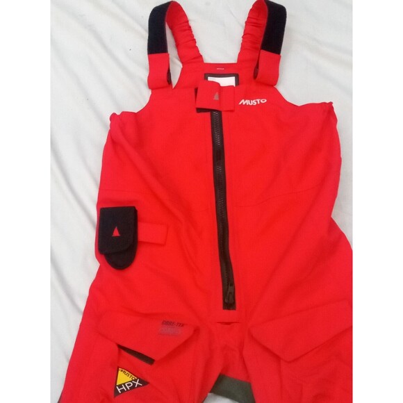 MUSTO Ocean HPX Performance Gore-Tex trousers Red Sailing SURVIVAL Size M - Picture 4 of 16